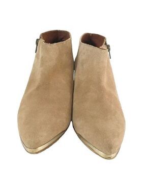 Anthropologie Sixtyseven Carmel Suede Booties Booties Size 40 size 9.5